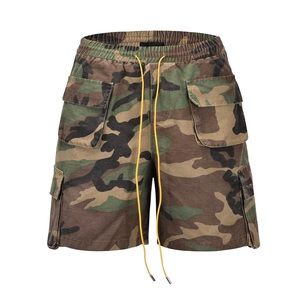 Oversized Camo Shorts